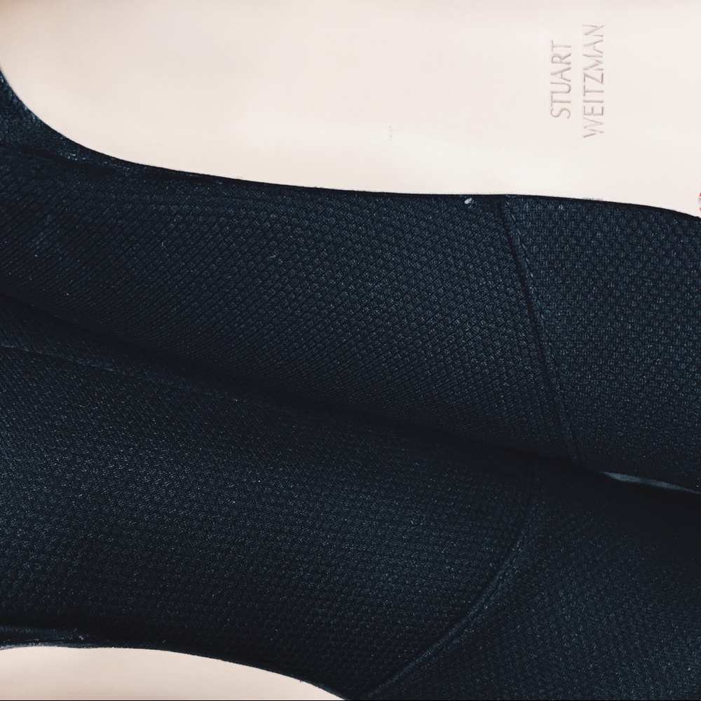 SOLD NWOT LAST SZ 7.5 Stuart Weitzman Sock Booties - Picture 5 of 6